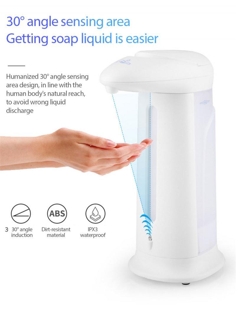 330ml Auto Induction Foaming Smart Hand Washer Wash Automatic Soap Dispenser Infrared Sensor For Home Office Home Accessories
330ml Auto Induction Foaming Smart Hand Washer Wash Automatic Soap Dispenser Infrared Sensor For Home Office Home Accessories