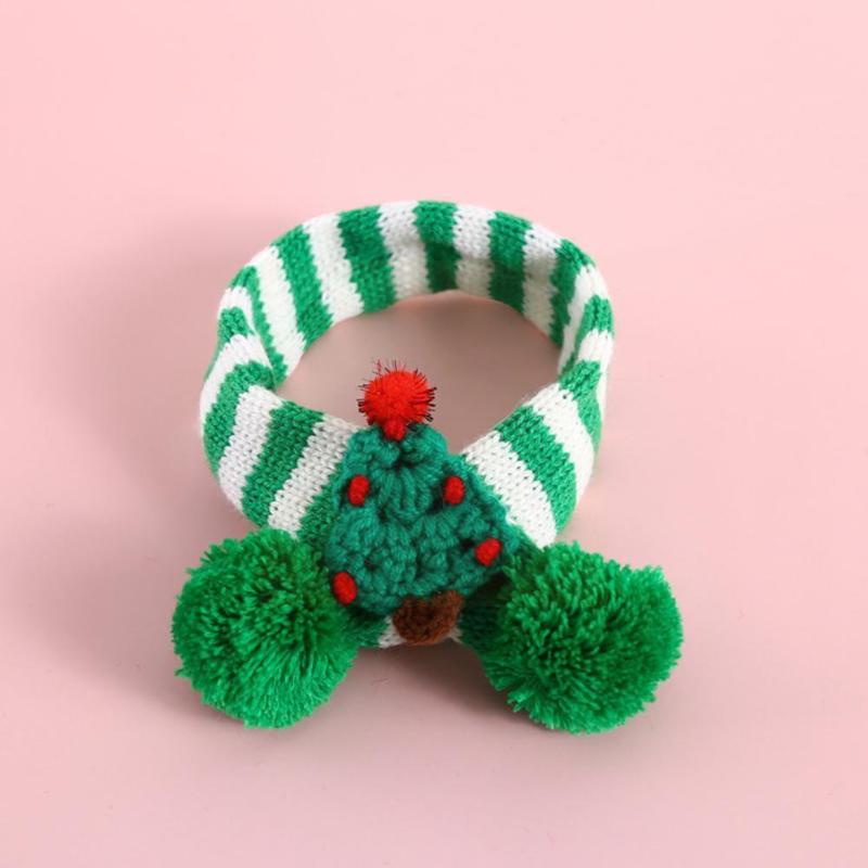 Cat Costumes Christmas Pet Wool Knitted Striped Scarf Santa Claus Collar Scarves Accessories Warm Dog P2v8
Cat Costumes Christmas Pet Wool Knitted Striped Scarf Santa Claus Collar Scarves Accessories Warm Dog P2v8