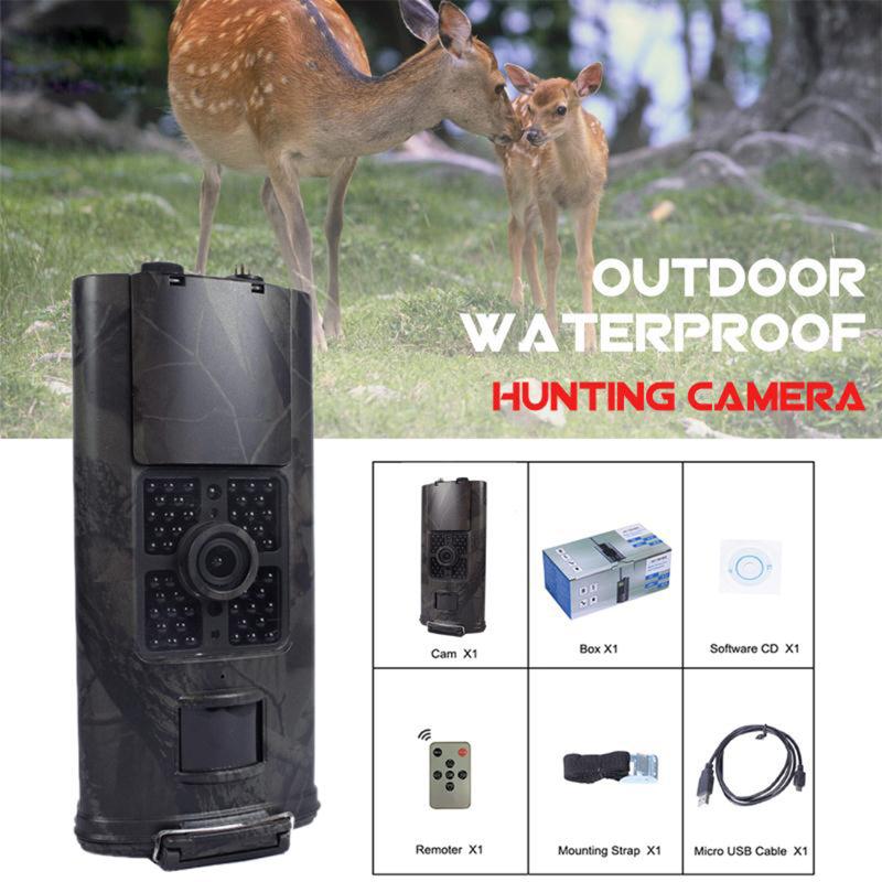 HC700M Hunting Camera 2G GSM MMS SMS SMTP Trail Camera Mobile 16MP Night Vision Wireless Wildlife Surveillance
HC700M Hunting Camera 2G GSM MMS SMS SMTP Trail Camera Mobile 16MP Night Vision Wireless Wildlife Surveillance