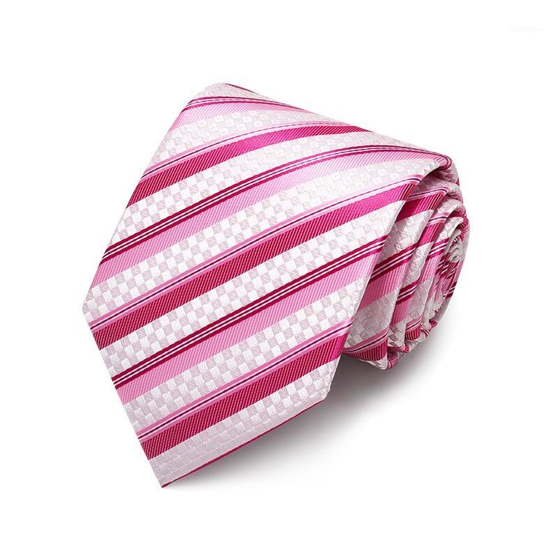 High Quality 2020 Designer New Fashion Pink White Plaid Twill 8cm Ties for Men Necktie Wedding Party Formal Suit with Gift Box1
High Quality 2020 Designer New Fashion Pink White Plaid Twill 8cm Ties for Men Necktie Wedding Party Formal Suit with Gift Box1