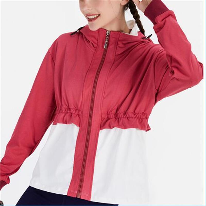 New autumn winter yoga colors patchwork fashion gym exercises female jacket running long sleeve femme coat1, Black
New autumn winter yoga colors patchwork fashion gym exercises female jacket running long sleeve femme coat1, Black