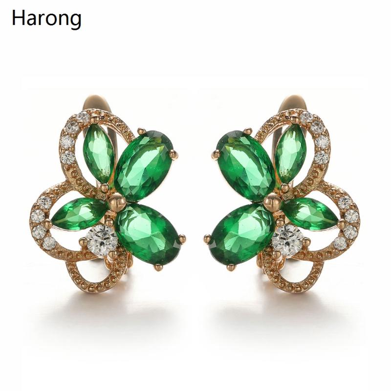 Classic Fashion Natural Zirconia Flowers Stud Earrings Stone Alloy Women's Luxury Jewelry Ear Clips Earring Accessories Gift
Classic Fashion Natural Zirconia Flowers Stud Earrings Stone Alloy Women's Luxury Jewelry Ear Clips Earring Accessories Gift