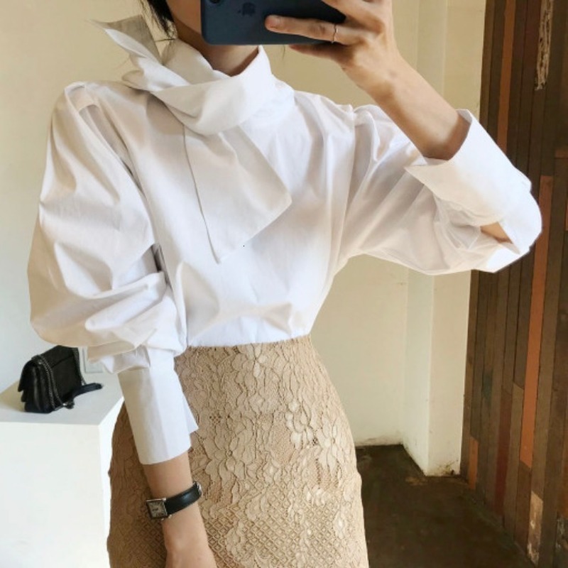 2021 New Fancy of Women Long Sleeves Solid Shirts Bow Neck Hollow Sleeve Back Blouse Korean Style Spring Autumn 0XZF, Black
2021 New Fancy of Women Long Sleeves Solid Shirts Bow Neck Hollow Sleeve Back Blouse Korean Style Spring Autumn 0XZF, Black