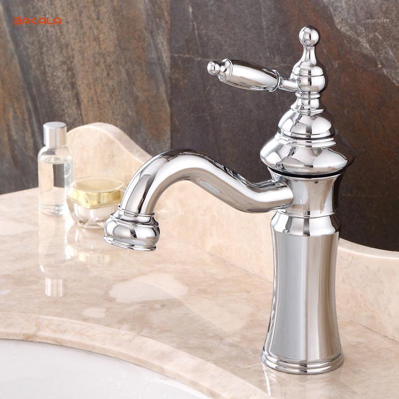 BAKALA Fashionable Tap Bathroom Chromed Mixer Single handle Single hole Surface Mounted Bathroom Sink Faucet BR-20204311
BAKALA Fashionable Tap Bathroom Chromed Mixer Single handle Single hole Surface Mounted Bathroom Sink Faucet BR-20204311