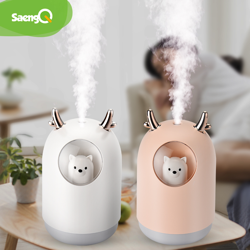 Electric Humidifier Aroma Air Diffuser Ultrasonic Air Humidifier Essential Oil USB Diffuser Cool Mist Maker For Home