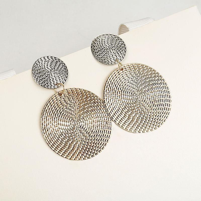 Antique Gold Double Concave Round Hoop Earrings Black Circle Pattern Geometric Earrings for Women Statement Jewelry1
Antique Gold Double Concave Round Hoop Earrings Black Circle Pattern Geometric Earrings for Women Statement Jewelry1