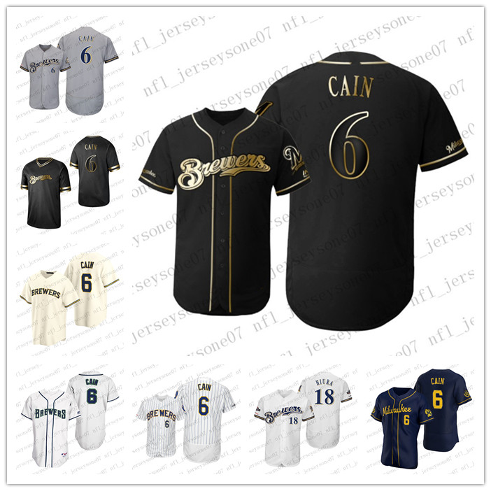 Custom Men womens youth Milwaukee Brewers 18 Keston Hiura 6 Lorenzo Cain White black grey Replica Alternate Jersey 
Custom Men womens youth Milwaukee Brewers 18 Keston Hiura 6 Lorenzo Cain White black grey Replica Alternate Jersey