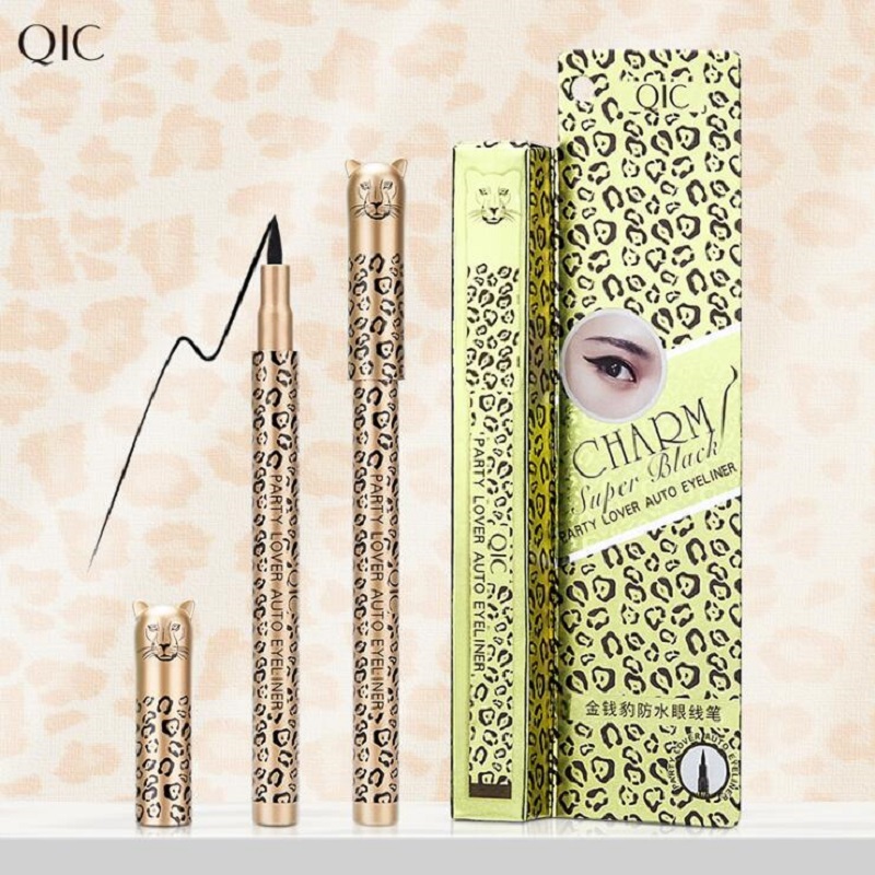 New QIC Makeup Eyeliner Pencil Leopard Print Waterproof Liquid Eye Liner Pen Cosmetic Tool FREE SHIPPING, Black
New QIC Makeup Eyeliner Pencil Leopard Print Waterproof Liquid Eye Liner Pen Cosmetic Tool FREE SHIPPING, Black