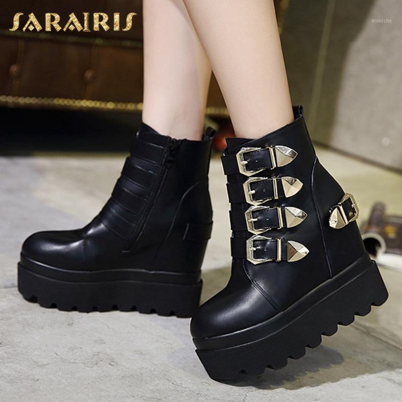 Sarairis 2020 New Fashion Comfy Rubber Sole Shoes Woman Boots Female Wedges High Heels Platform Zipper Boots Ladies Winter Ankle1, Black
Sarairis 2020 New Fashion Comfy Rubber Sole Shoes Woman Boots Female Wedges High Heels Platform Zipper Boots Ladies Winter Ankle1, Black