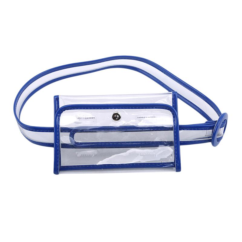 Clear Fashion Beach Belt Fanny Packs Female Summer New 2020 PVC Waist Bags Women Ladies Girls Transparent Jelly Chest Handbags