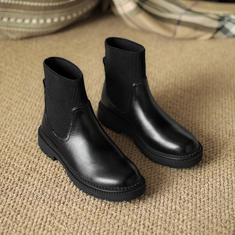 SKLFGXZY black Riding boots Genuine leather Female boots Women's Head layer cowhide Women's shoes shoes 34-401
SKLFGXZY black Riding boots Genuine leather Female boots Women's Head layer cowhide Women's shoes shoes 34-401
