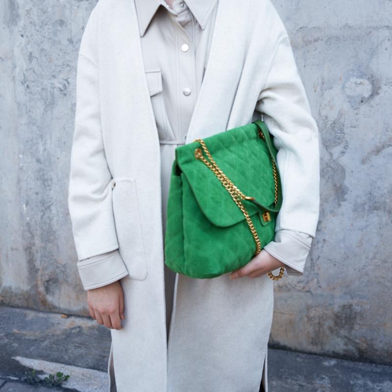 High Quality~Fashion Quilted Chains Women Bag\Handbag leather Female Tote Lock Green Lady Shoulder Crossbody Bag Big Capacity
High Quality~Fashion Quilted Chains Women Bag\Handbag leather Female Tote Lock Green Lady Shoulder Crossbody Bag Big Capacity