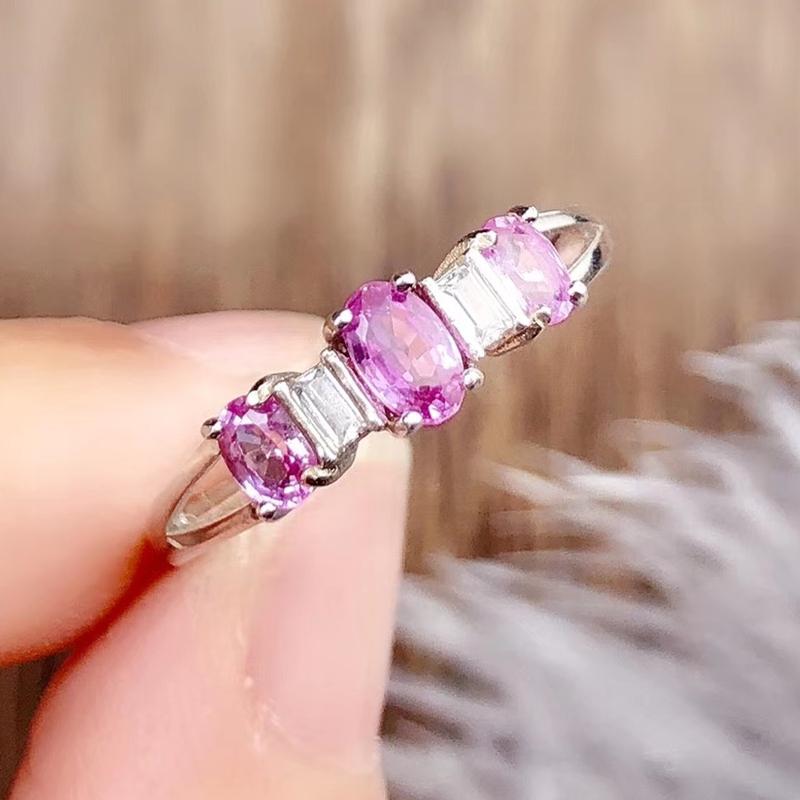 Cluster Rings Per Jewelry Natural Real Pink Tourmaline Ring 0.2ct*2pcs 0.3ct*1pc Gemstone 925 Sterling Silver Fine Jewel R205186, Golden;silver
Cluster Rings Per Jewelry Natural Real Pink Tourmaline Ring 0.2ct*2pcs 0.3ct*1pc Gemstone 925 Sterling Silver Fine Jewel R205186, Golden;silver