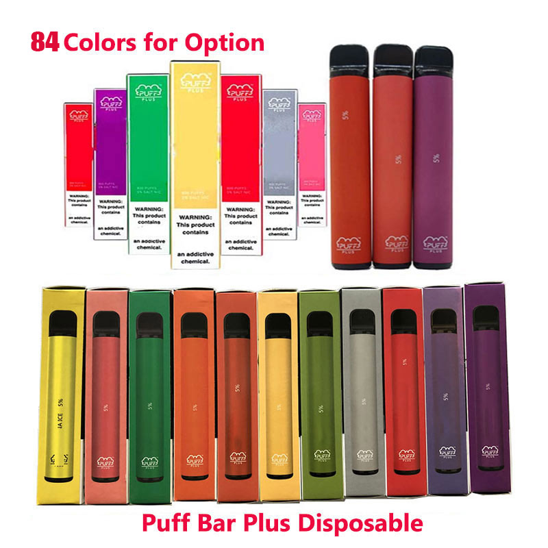 84Colors PUFF BARS PLUS 800+Puff Disposable Pod Cartridge 550mAh Battery 3.2mL Pre-Filled Vape Pods Stick Style e Cigarette vs puff xxl bang
84Colors PUFF BARS PLUS 800+Puff Disposable Pod Cartridge 550mAh Battery 3.2mL Pre-Filled Vape Pods Stick Style e Cigarette vs puff xxl bang
