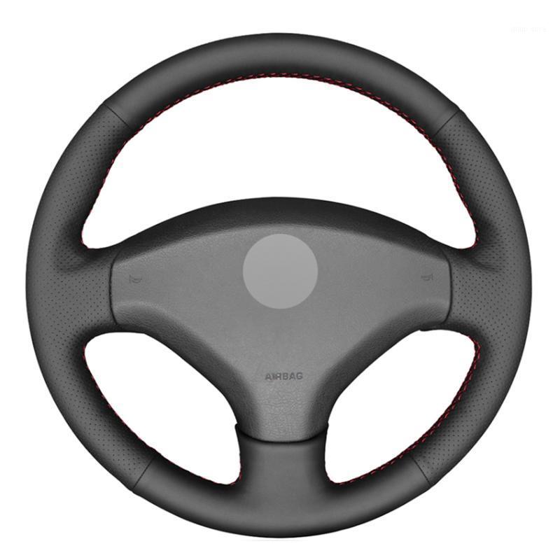 Black PU Faux Leather DIY Hand-stitched Car Steering Wheel Cover for 308 2007-2013 3008 2011-2020 408 2010-20141
Black PU Faux Leather DIY Hand-stitched Car Steering Wheel Cover for 308 2007-2013 3008 2011-2020 408 2010-20141