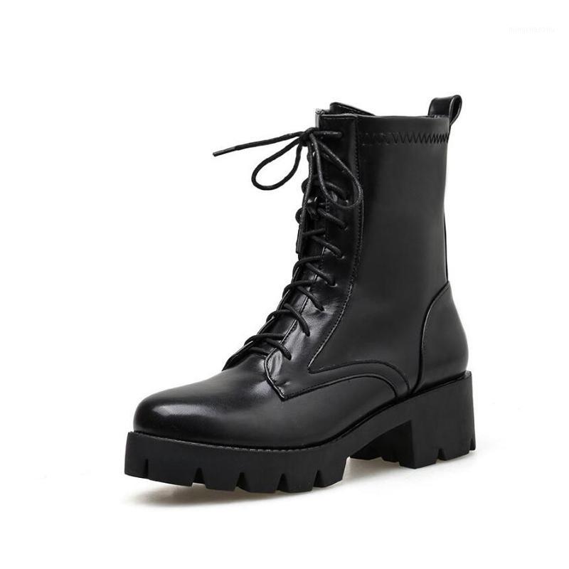 Punk Style High Platform Ankle Boots Women Fashion Buckle Chunky Motorcycle Boots Woman Waterproof Pu Leather Botas LJB1951, Black
Punk Style High Platform Ankle Boots Women Fashion Buckle Chunky Motorcycle Boots Woman Waterproof Pu Leather Botas LJB1951, Black