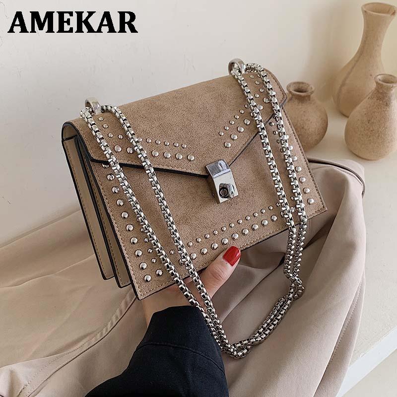 Scrub Leather Brand Designer Shoulder Simple Bags For Women 2021 Chain Rivet Luxury Crossbody Bag Female Fashion Small Handbags, Pu khaki
Scrub Leather Brand Designer Shoulder Simple Bags For Women 2021 Chain Rivet Luxury Crossbody Bag Female Fashion Small Handbags, Pu khaki