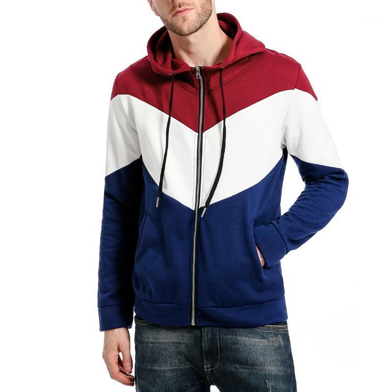 2020 Men's Full-Zip Hoodies Novelty Color Block Long Sleeve Hooded Top Mens Autumn Cozy Sport Outwear Sweatshirt -XXL1
2020 Men's Full-Zip Hoodies Novelty Color Block Long Sleeve Hooded Top Mens Autumn Cozy Sport Outwear Sweatshirt -XXL1