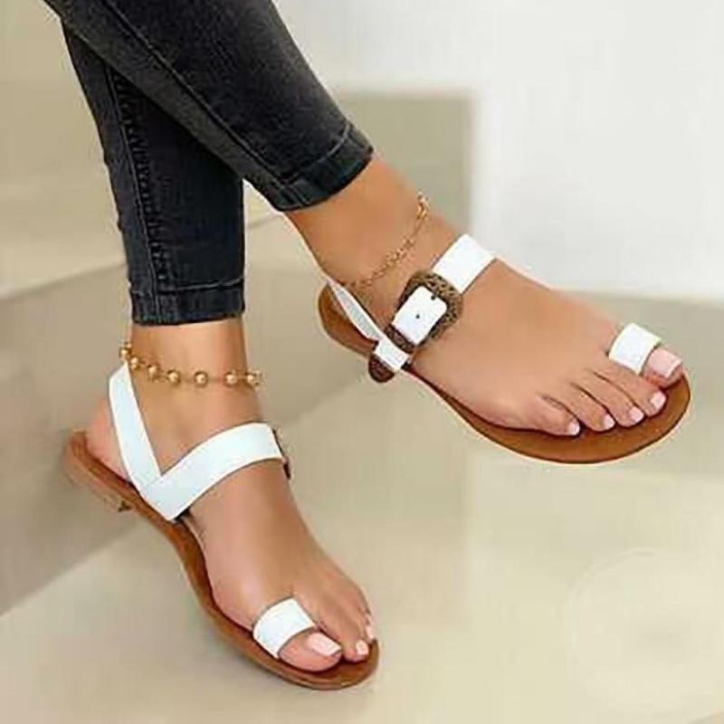 Summer Beach Flat Sandals Women Pu Fashion Comfortable Lazy Outdoor Sexy Golden Ladie Buckle Strap Zapatos De Mujer Plataforma, Black
Summer Beach Flat Sandals Women Pu Fashion Comfortable Lazy Outdoor Sexy Golden Ladie Buckle Strap Zapatos De Mujer Plataforma, Black