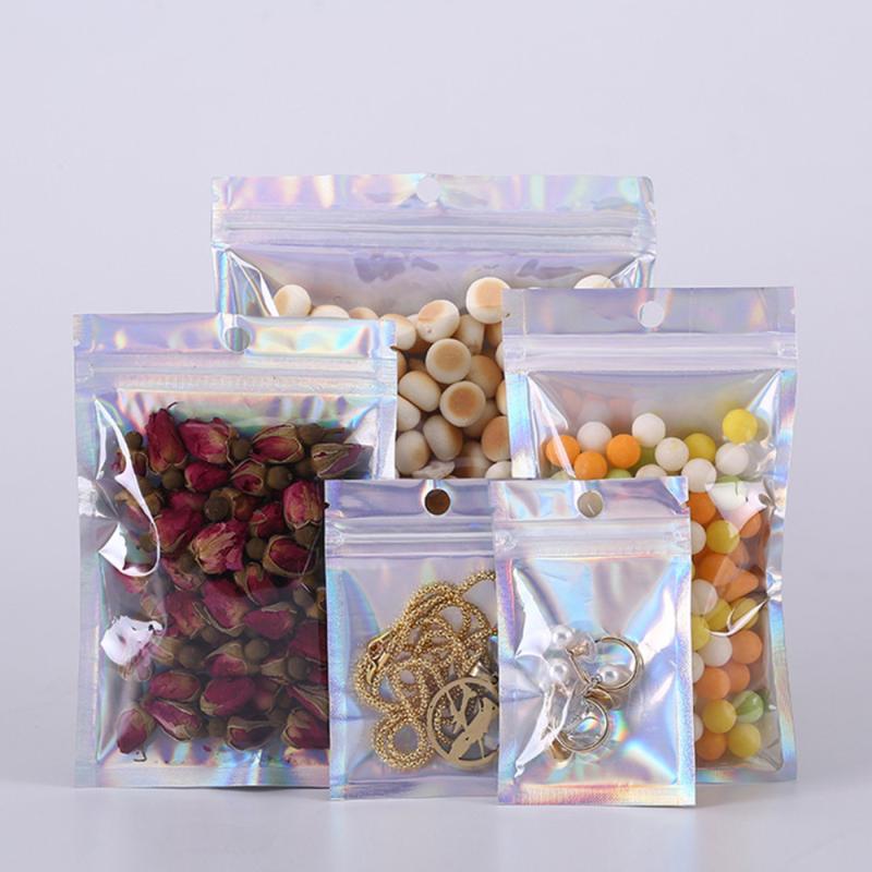 100pcs Jewelry Packing Bag Stylish Bag Flashing Plastic Plastic Jewelry Packing Bags Dream Color for Hom
100pcs Jewelry Packing Bag Stylish Bag Flashing Plastic Plastic Jewelry Packing Bags Dream Color for Hom