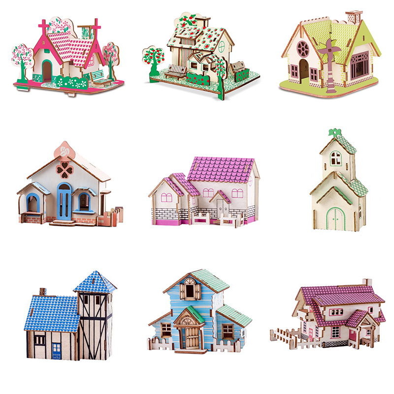 1000 Piece Puzzles Wooden Building 3d Puzzles Small House Beauty House Jigsaw Puzzle Laser Version Children's Early Education Toys LAZ
1000 Piece Puzzles Wooden Building 3d Puzzles Small House Beauty House Jigsaw Puzzle Laser Version Children's Early Education Toys LAZ