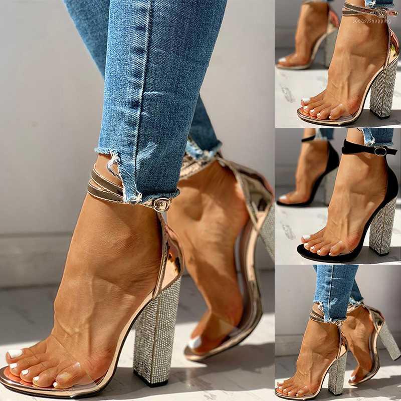 Fashion Sexy Party Dress Shoes Transparent Strap Crystal Sandals Women Block Heel Ankle Strap Sandals Ladies Wedding Pumps1, Black
Fashion Sexy Party Dress Shoes Transparent Strap Crystal Sandals Women Block Heel Ankle Strap Sandals Ladies Wedding Pumps1, Black