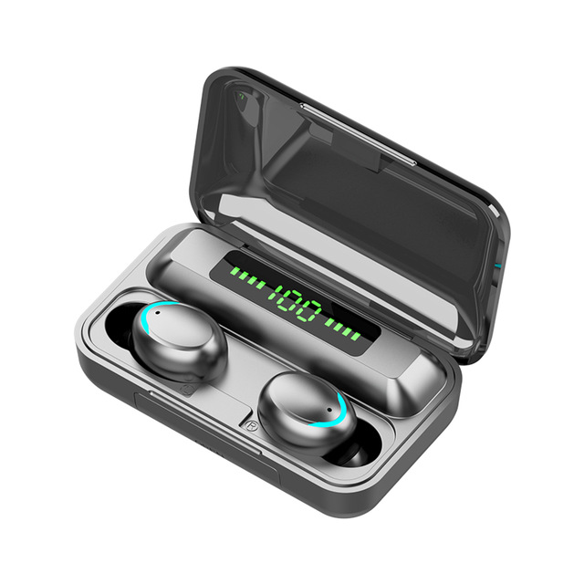 f9-5c TWS Bluetooth 5.0 Wireless Headphones Earphones 9D Stereo Sport Waterproof Earphone Touch Control Headset earbuds, Black
f9-5c TWS Bluetooth 5.0 Wireless Headphones Earphones 9D Stereo Sport Waterproof Earphone Touch Control Headset earbuds, Black