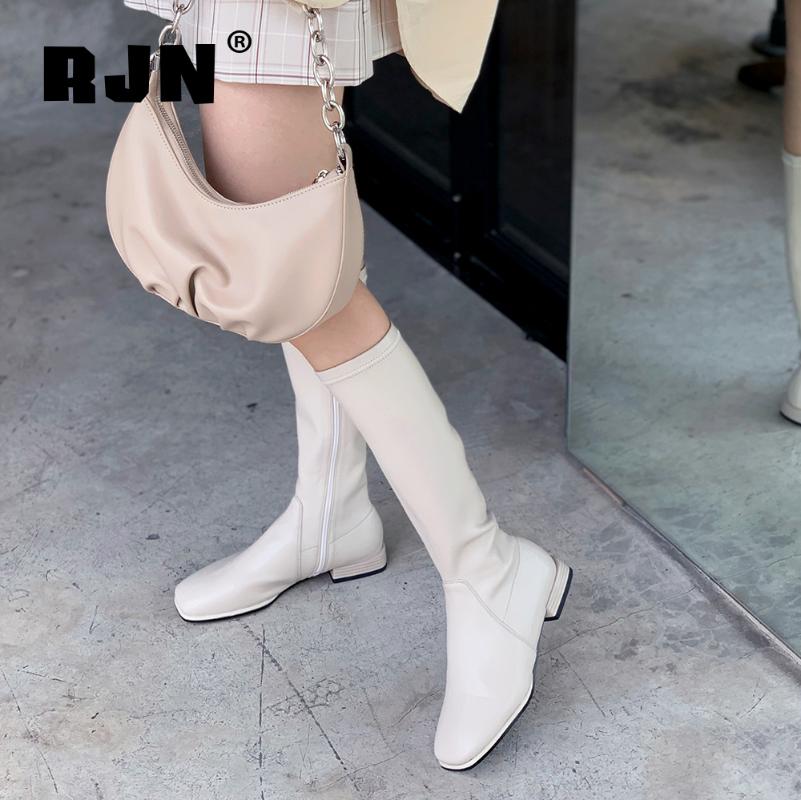 RJN Fashionable Women's Boots Classic Ladies Square Toe zipper Mid-Calf Boots Autumn Middle tube Low Heel Women's Shoes RO206, Beige
RJN Fashionable Women's Boots Classic Ladies Square Toe zipper Mid-Calf Boots Autumn Middle tube Low Heel Women's Shoes RO206, Beige