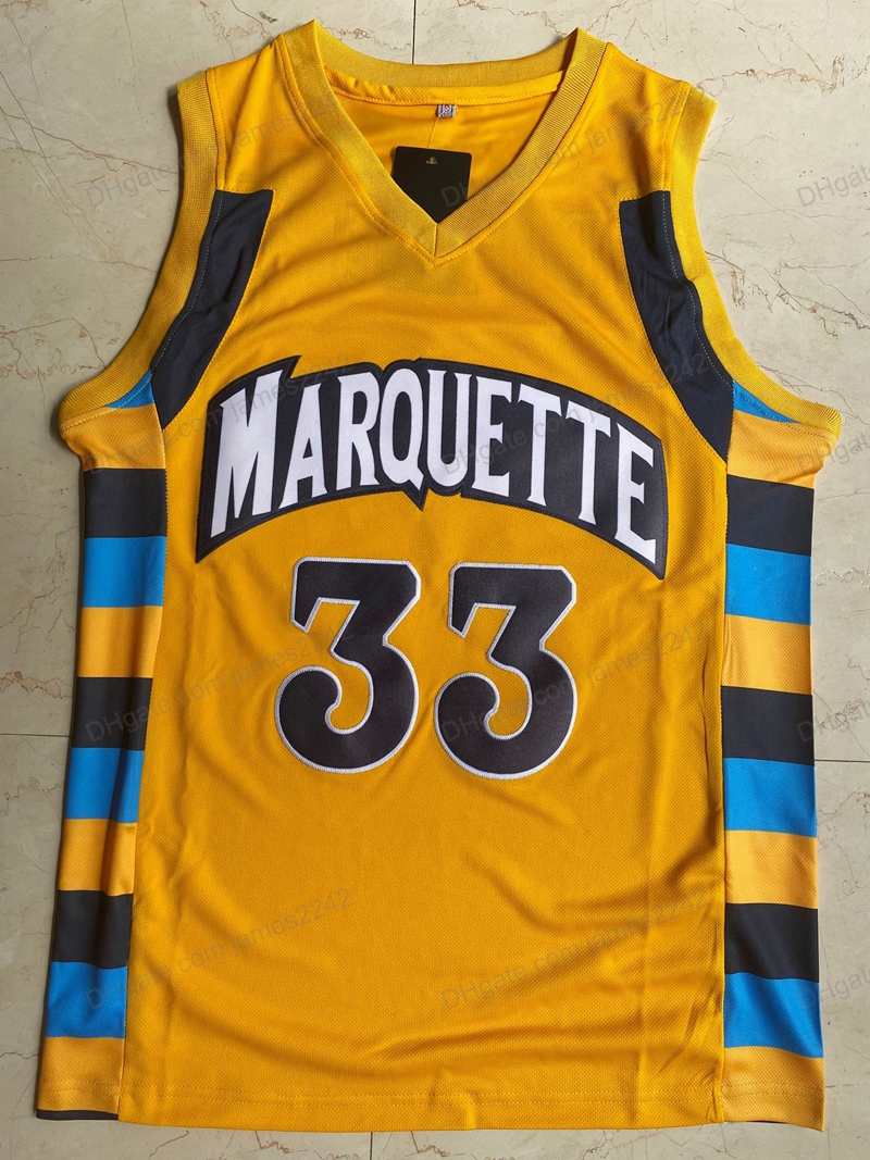 Jimmy Butler #33 College Marquette Golden Eagles Basketball Jersey Men All Stitched Yellow Top Quality Jerseys
Jimmy Butler #33 College Marquette Golden Eagles Basketball Jersey Men All Stitched Yellow Top Quality Jerseys