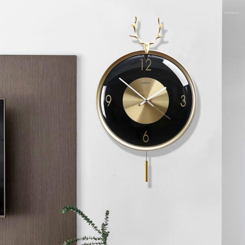 Simple Living Room Wall Clock Pendulum Creative Vintage Quartz Wall Watch Luxury Silent Nordic European Home Decoration W6C1
Simple Living Room Wall Clock Pendulum Creative Vintage Quartz Wall Watch Luxury Silent Nordic European Home Decoration W6C1