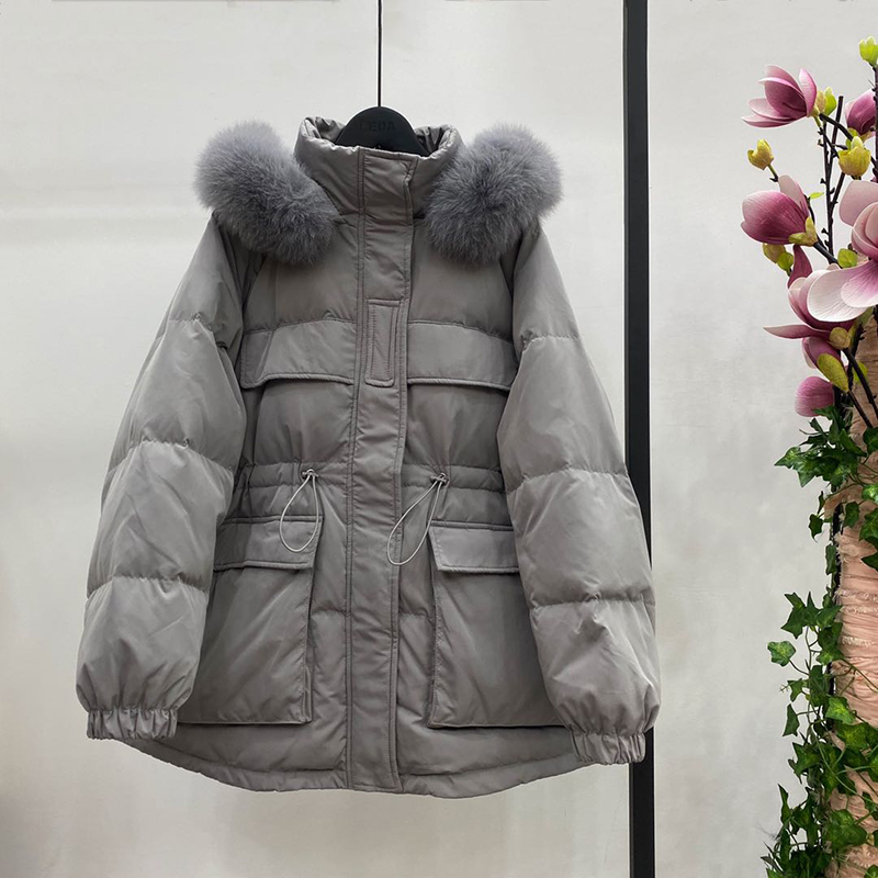 2021 Real Natural Skin New Women 90% White Female Soft Coat Warm with Hood Down Ski-proof Jacket Outwear G0FZ, Black
2021 Real Natural Skin New Women 90% White Female Soft Coat Warm with Hood Down Ski-proof Jacket Outwear G0FZ, Black