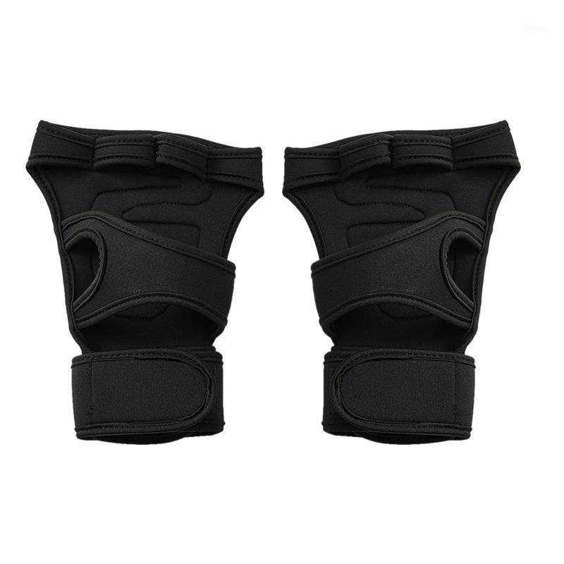 Sports Palm Fitness Non-Slip Lengthened Wrist Brace Men's Weightlifting Shockproof Breathable Half-Finger Gloves1, Black
Sports Palm Fitness Non-Slip Lengthened Wrist Brace Men's Weightlifting Shockproof Breathable Half-Finger Gloves1, Black