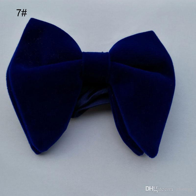 Groom Ties fashion black velvet bowties mens unique velvet bowtie bridegroom bow tie