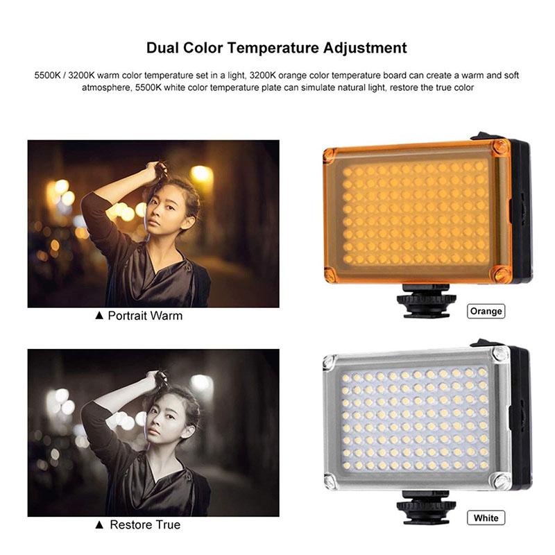 Mini LED DSLR Camera Fill Light 5400k/3200k Easy Installation Camera Fill Light NC99
Mini LED DSLR Camera Fill Light 5400k/3200k Easy Installation Camera Fill Light NC99