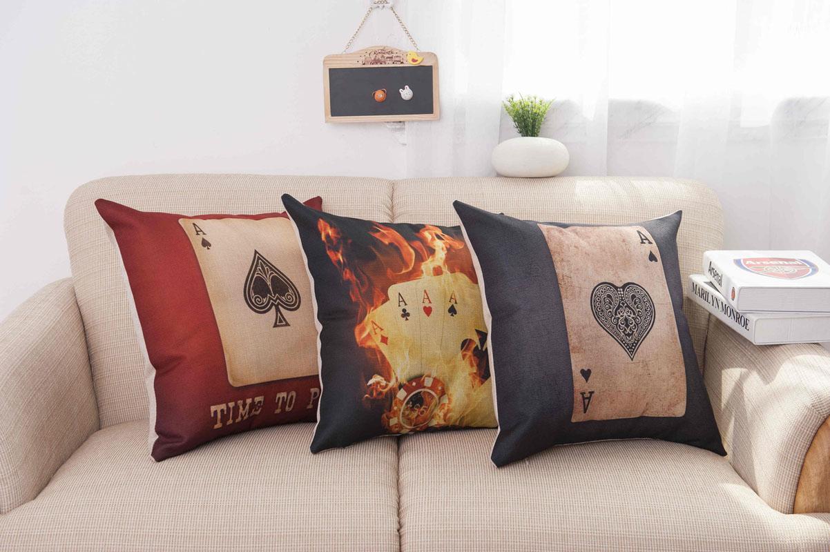 Houspace New Cotton Linen The Ace in Poker For Home Sofa Car Decorative Pillow Decor Gift Cushion Cover Chair Seat Pillow Case1, 041-pkas2
Houspace New Cotton Linen The Ace in Poker For Home Sofa Car Decorative Pillow Decor Gift Cushion Cover Chair Seat Pillow Case1, 041-pkas2