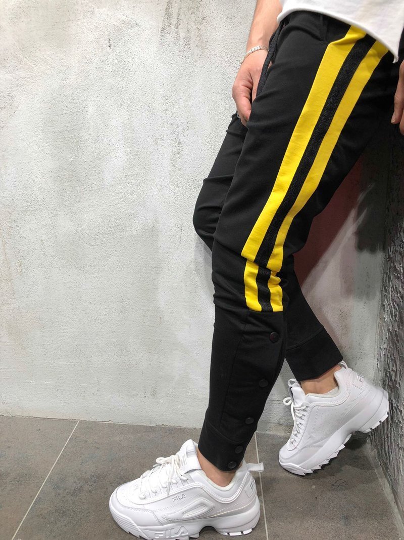 Mens Joggers Casual Fitness Men Sportswear Tracksuit Bottoms Skinny Sweatpants Trousers Black Gyms Jogger Track Pants 201218