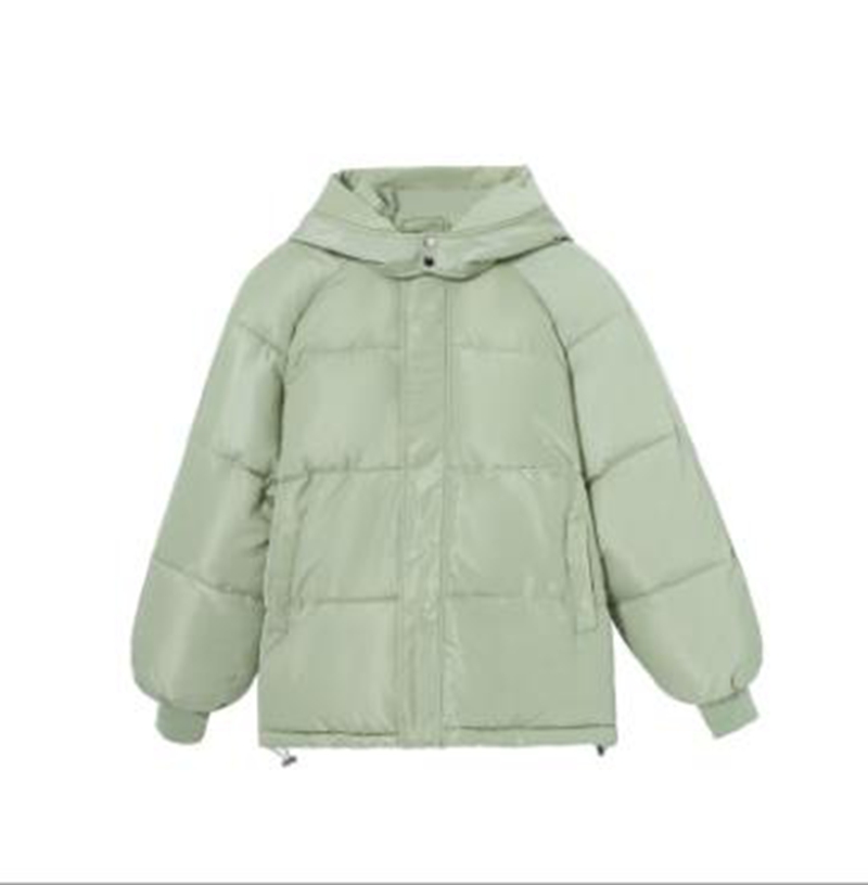 Wholesale women's new fashion hooded short loose student bread coat cotton winter jacket, Creamy-white
Wholesale women's new fashion hooded short loose student bread coat cotton winter jacket, Creamy-white