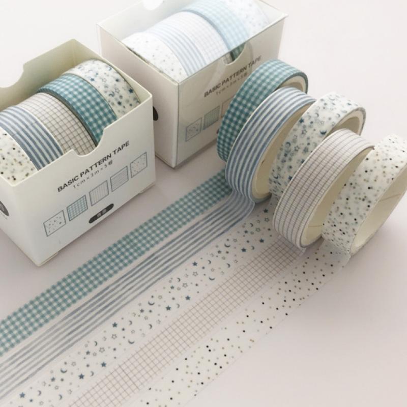 5Pieces/Lot 5Pcs/Set Grid Washi Tape Cute Decorative Adhesive Tape Solid Color Masking Tape For Stickers Scrapbooking DIY Stationery 2016
5Pieces/Lot 5Pcs/Set Grid Washi Tape Cute Decorative Adhesive Tape Solid Color Masking Tape For Stickers Scrapbooking DIY Stationery 2016