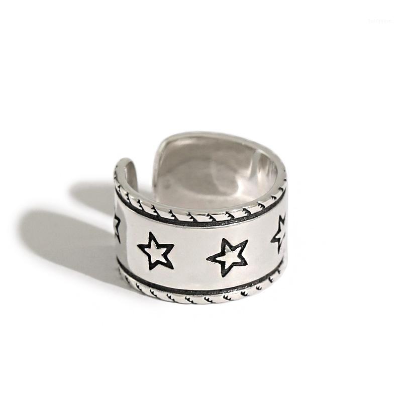 SHANICE 100% 925 Sterling Silver Jewelry Flat Do The Old Vintage Stars Open Rings for Women anillo de plata Men Party Jewelry1
SHANICE 100% 925 Sterling Silver Jewelry Flat Do The Old Vintage Stars Open Rings for Women anillo de plata Men Party Jewelry1