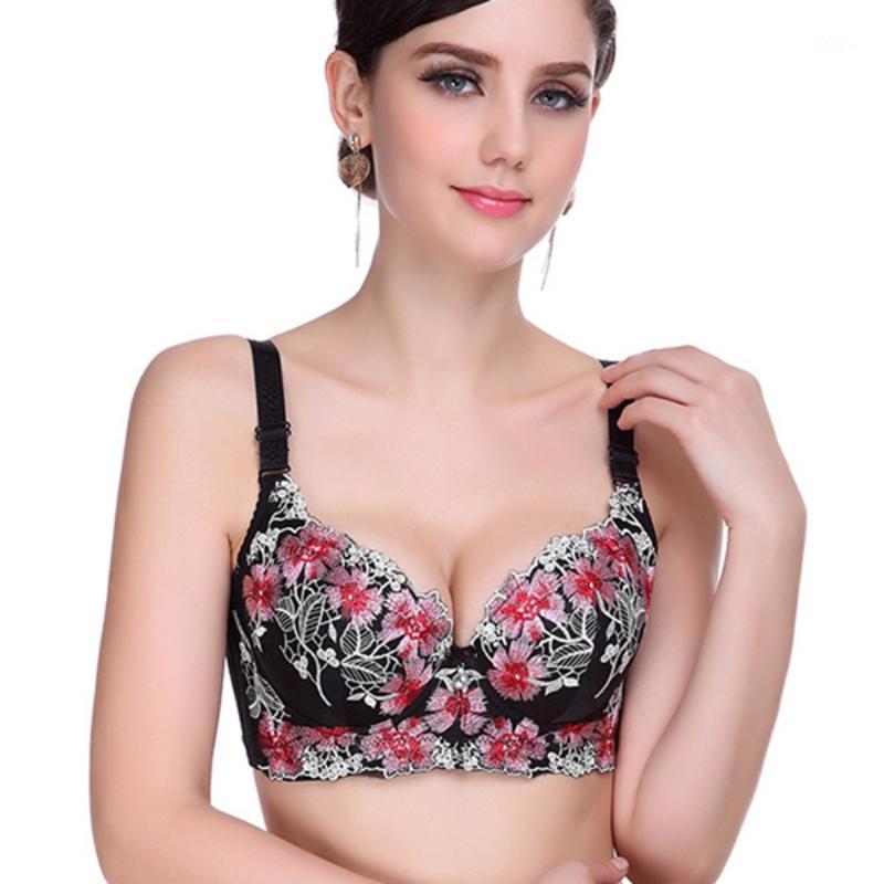 Fashion Lady Women Deep-V Sexy Bra Bralette Floral Embroidered Side Support Push Up Lingerie Lace Underwire Adjusted-Straps1, Black
Fashion Lady Women Deep-V Sexy Bra Bralette Floral Embroidered Side Support Push Up Lingerie Lace Underwire Adjusted-Straps1, Black