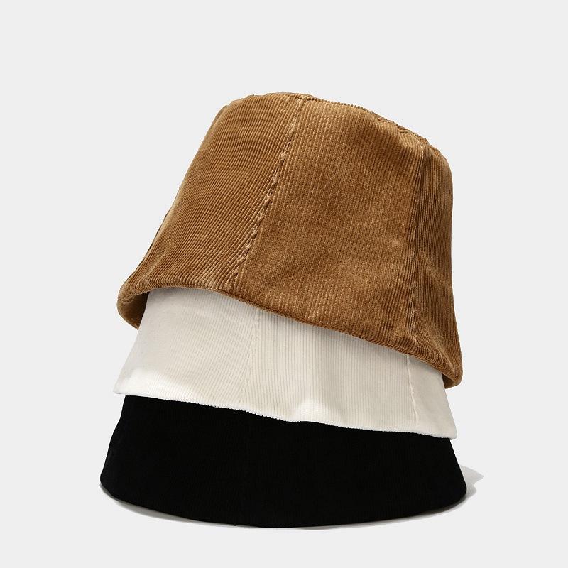 Fashion Spring Summer Classic Corduroy Bucket Hat Outdoor Panama Harajuku Fishing Bucket Hats for Female Male Unisex Casual Cap, Black
Fashion Spring Summer Classic Corduroy Bucket Hat Outdoor Panama Harajuku Fishing Bucket Hats for Female Male Unisex Casual Cap, Black