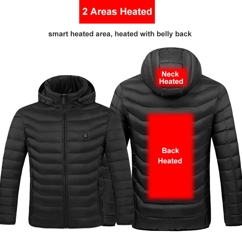 Winter outdoor motorcycle vest heated man electric heated vest jacket jacket sleeveless men's heating usb, 2 area black
Winter outdoor motorcycle vest heated man electric heated vest jacket jacket sleeveless men's heating usb, 2 area black