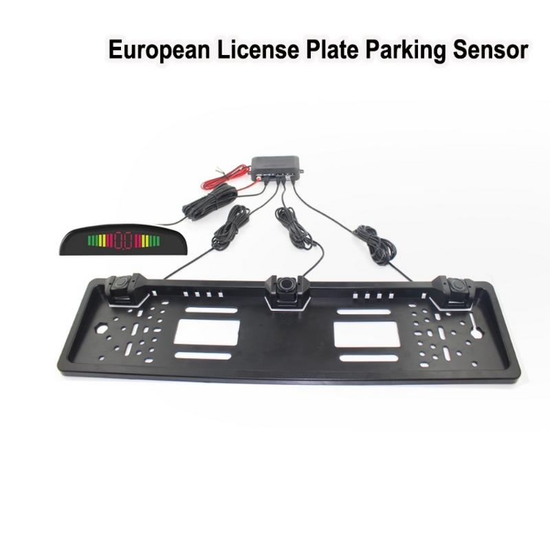 Car European License Plate Monitor System Reversing Parking Radar 3 Sensors Kit European Card Digital Reversing Radar
Car European License Plate Monitor System Reversing Parking Radar 3 Sensors Kit European Card Digital Reversing Radar