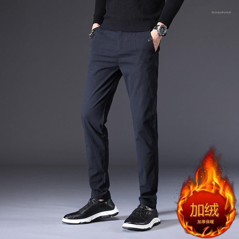 2020 Brand Men's Winter Fleece Thicken Warm Casual Pants Men Business Straight Elastic Pants Male Cotton Blue Gray Trousers,6211, Black fleece
2020 Brand Men's Winter Fleece Thicken Warm Casual Pants Men Business Straight Elastic Pants Male Cotton Blue Gray Trousers,6211, Black fleece