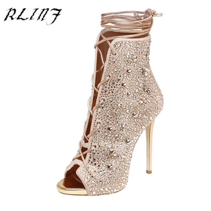 Original Intention Super Gorgeous Women Ankle Boots Peep Toe Thin High Heels Boots Gold Silver Shoes Woman Plus US Size 3-10.5, Ef03102
Original Intention Super Gorgeous Women Ankle Boots Peep Toe Thin High Heels Boots Gold Silver Shoes Woman Plus US Size 3-10.5, Ef03102