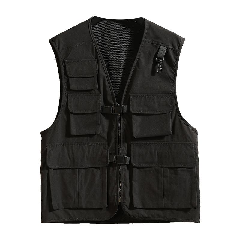 2021 Men Army Green Jacket Mens Quick-drying Vests Outdoor Multi-Pocket Waistcoat Summer Male Hiking Cargo Vest -5XL, Black
2021 Men Army Green Jacket Mens Quick-drying Vests Outdoor Multi-Pocket Waistcoat Summer Male Hiking Cargo Vest -5XL, Black
