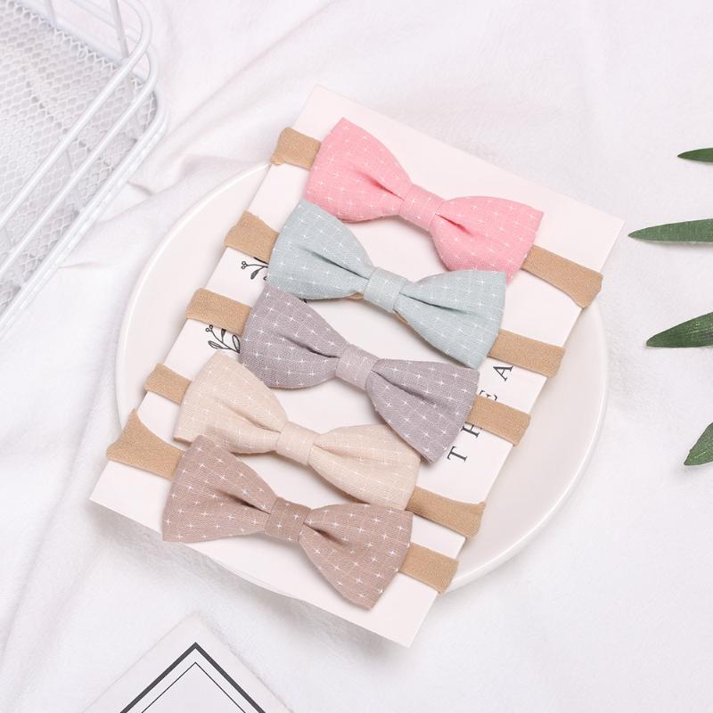 5Pcs Girls Nylon Headband Hair Bows Head Band Elastic Bowknot Hairband Children Lovely Hair Accessories Headwear1
5Pcs Girls Nylon Headband Hair Bows Head Band Elastic Bowknot Hairband Children Lovely Hair Accessories Headwear1