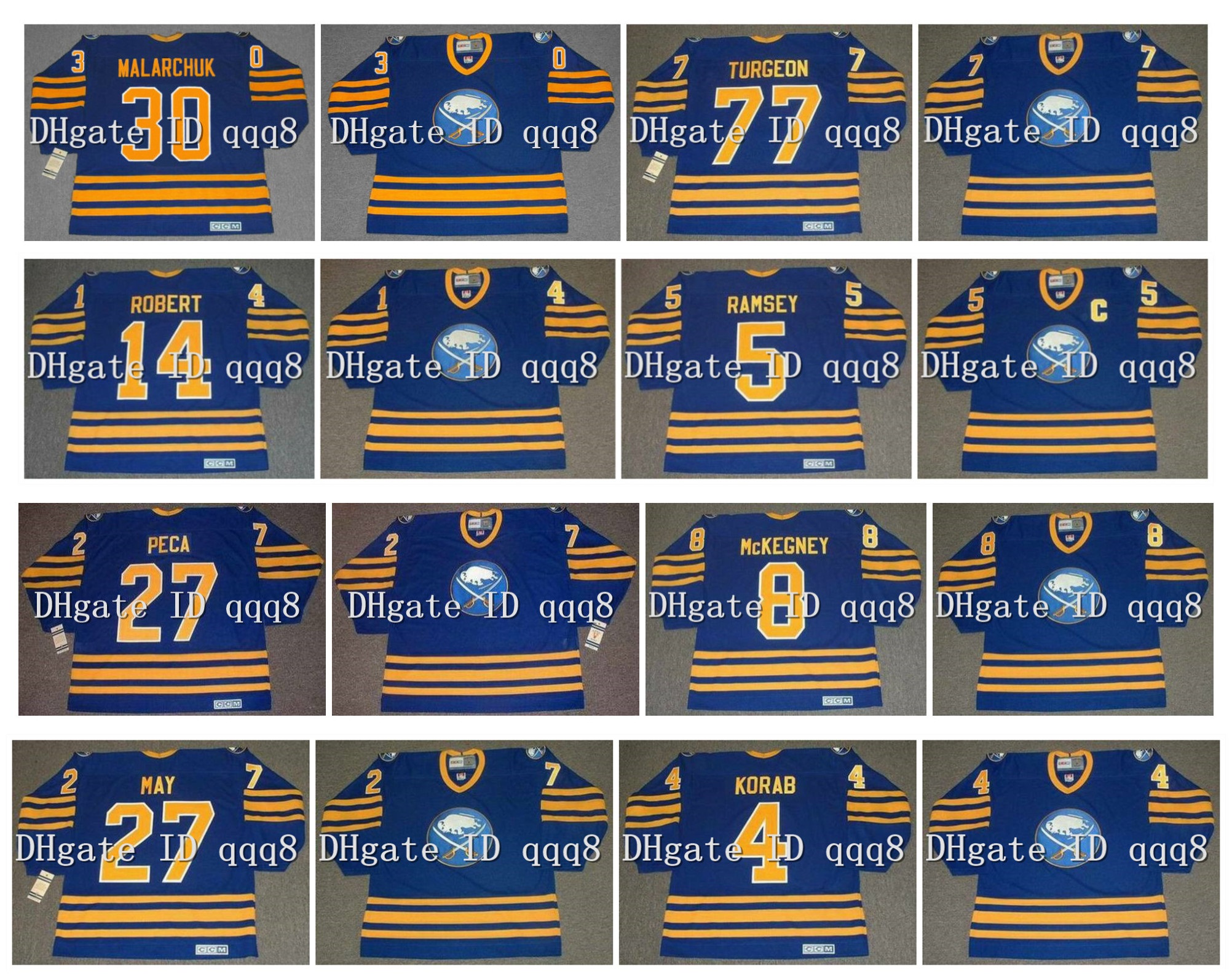 Vintage Buffalo Sabres Jersey 8 TONY McKEGNEY 27 BRAD MAY 4 JERRY KORAB 10 DALE HAWERCHUK 36 MATTHEW BARNABY CCM Throwback Hockey, As pic
Vintage Buffalo Sabres Jersey 8 TONY McKEGNEY 27 BRAD MAY 4 JERRY KORAB 10 DALE HAWERCHUK 36 MATTHEW BARNABY CCM Throwback Hockey, As pic