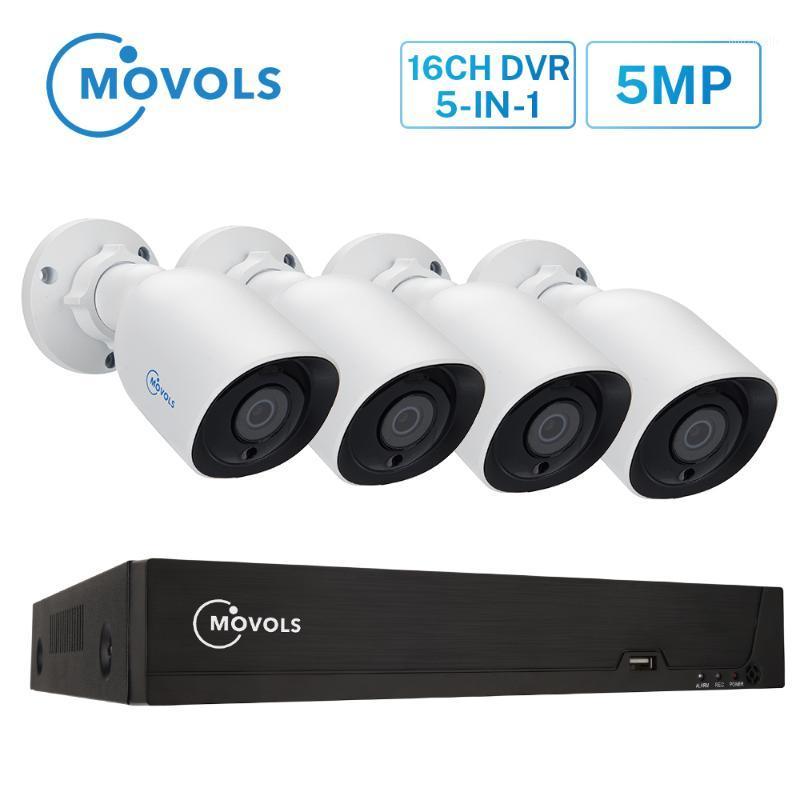 MOVOLS H.265 Video Surveillance System 5MP HD H.265 DVR 4PCS CCTV Camera Night Vision Waterproof Security Camera System Kit1 
MOVOLS H.265 Video Surveillance System 5MP HD H.265 DVR 4PCS CCTV Camera Night Vision Waterproof Security Camera System Kit1