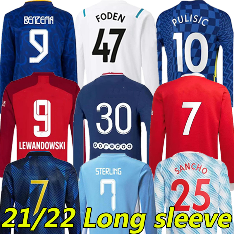 22/23 BENZEMA Long sleeves Soccer Jerseys Gunners CFC PsGs Mexico LUKAKU MBAPPE G. JESUS HAALAND STERLING RICHARLISON ANTONY B.FERNANDES DE LIGT SANE football shirt, Baye 22-23 home
22/23 BENZEMA Long sleeves Soccer Jerseys Gunners CFC PsGs Mexico LUKAKU MBAPPE G. JESUS HAALAND STERLING RICHARLISON ANTONY B.FERNANDES DE LIGT SANE football shirt, Baye 22-23 home